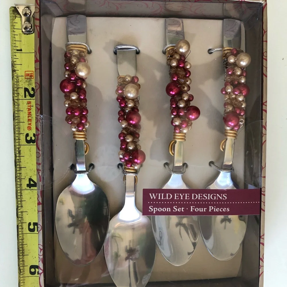 NIB Spoon Set - Handmade for Your High Tea, Valentine’s Day or Just Because! 💕